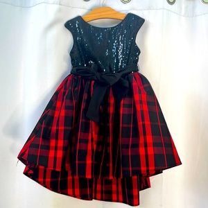 Pippa & Julie Christmas Holiday Girls Dress